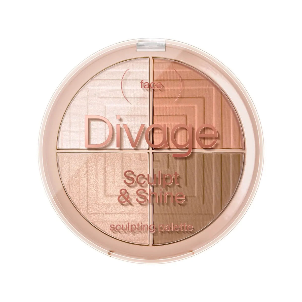 Divage Sculpt & Shine Sculpting Palette Палетка для лица