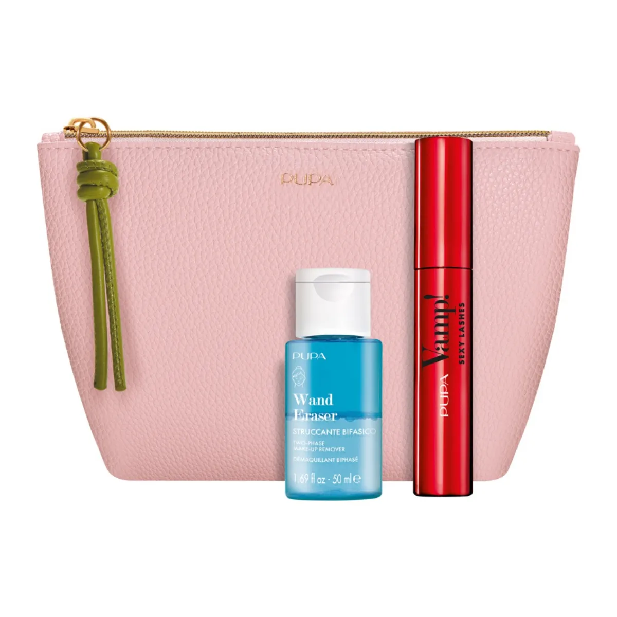Set Pupa Vamp! Sexy Lashes + demachiant Wand Eraser 50 ml + portfard