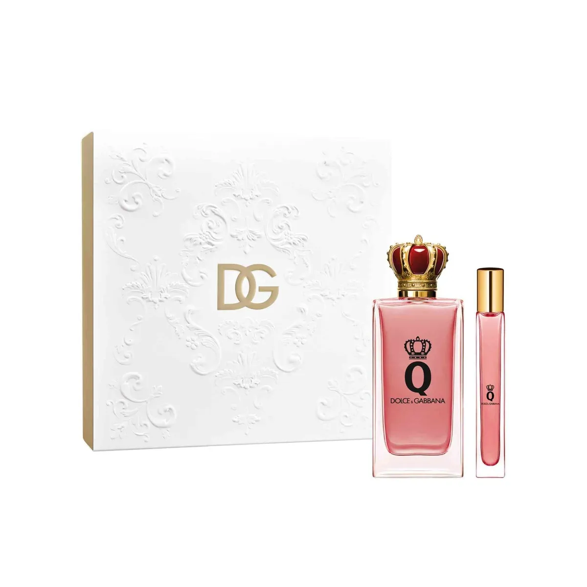 Set parfumat pentru femei Dolce&Gabbana Q Eau de Parfum Intense 100 ml + 10 ml