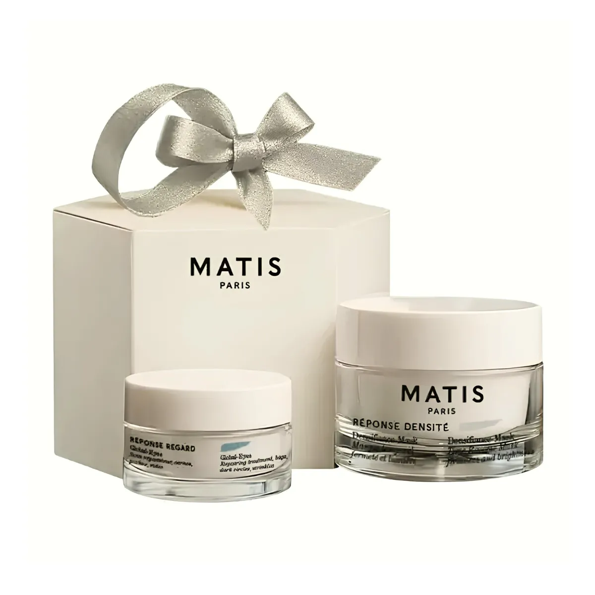 Set pentru îngrijirea feței și conturului ochilor Matis Reponse Regard Densifiance-Mask 50 ml + Glob
