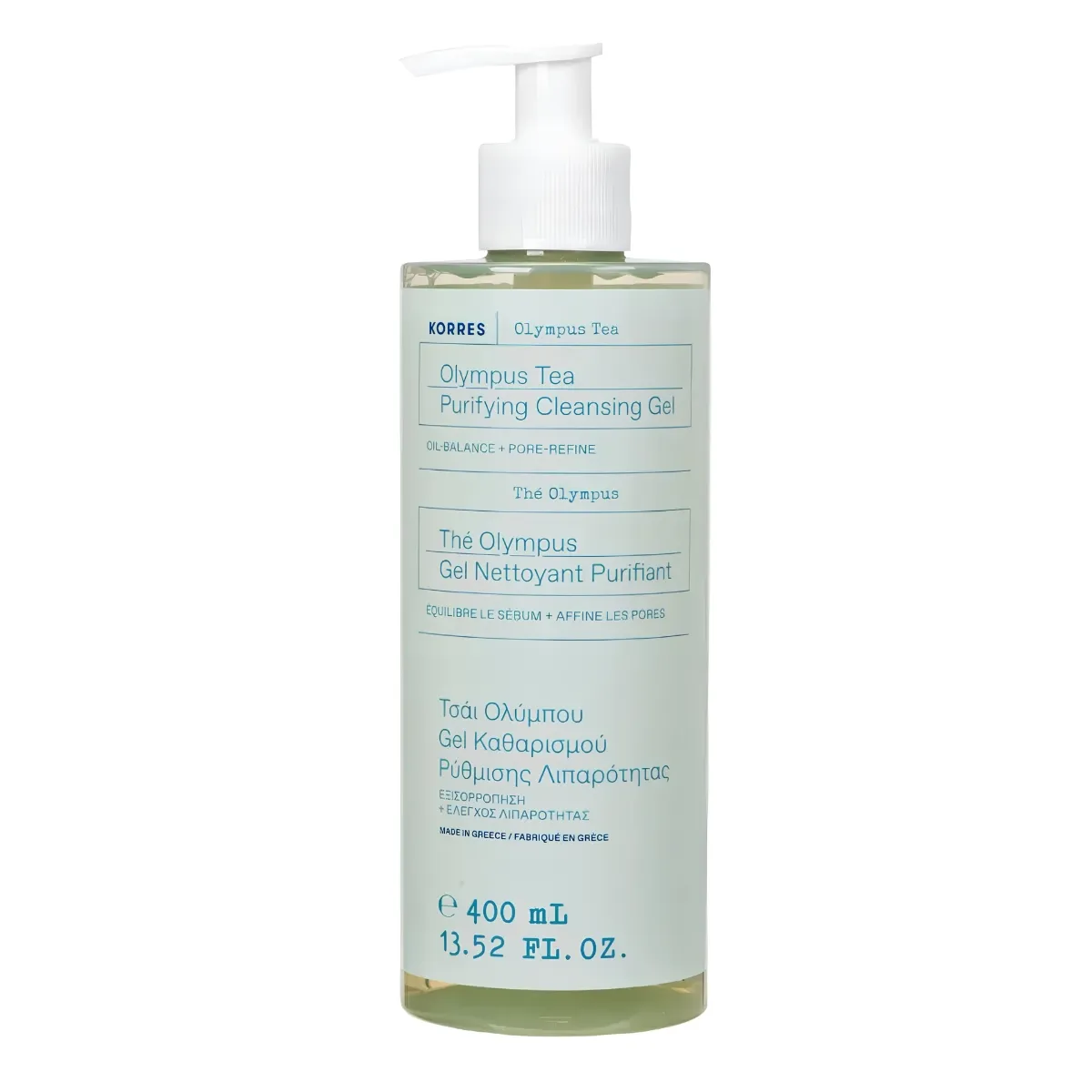 Korres Olympus Tea Cleansing Gel for Oil Control Очищающий гель для контроля жирности