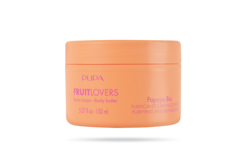 PUPA Fruit Lovers Papaya Bio Body Butter Ulei de corp
