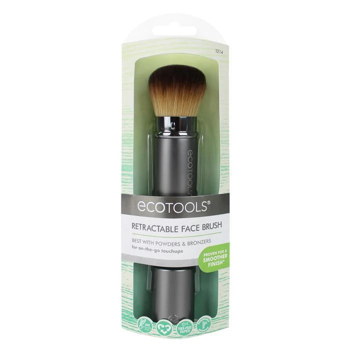 ECOTOOLS Retractable Face Makeup Brush Pensulă retractabilă pentru pudră
