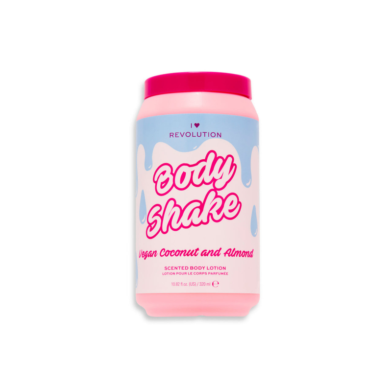I Heart Revolution Tasty Shower Shake Vegan Coconut & Almond Shower Gel Gel de dus
