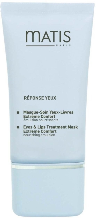 MATIS Eyes & Lips Treatment Mask Extreme Comfort Masca hranitoare pentru ochii si buze