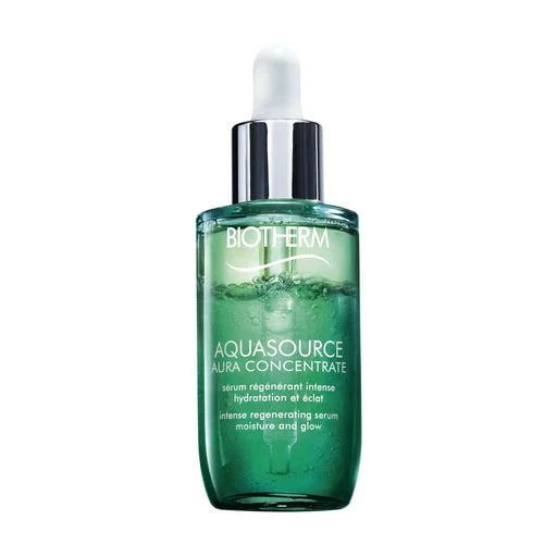 Biotherm Aquasource Aura Concentrate Serum Serul facial regenerator și hidratant
