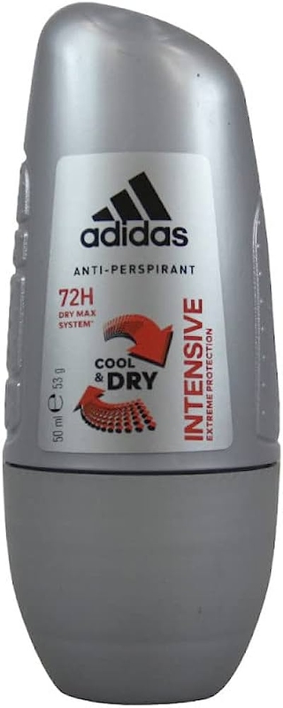 Deodorant-antiperspirant roll-on Adidas Cool & Dry Intensive.