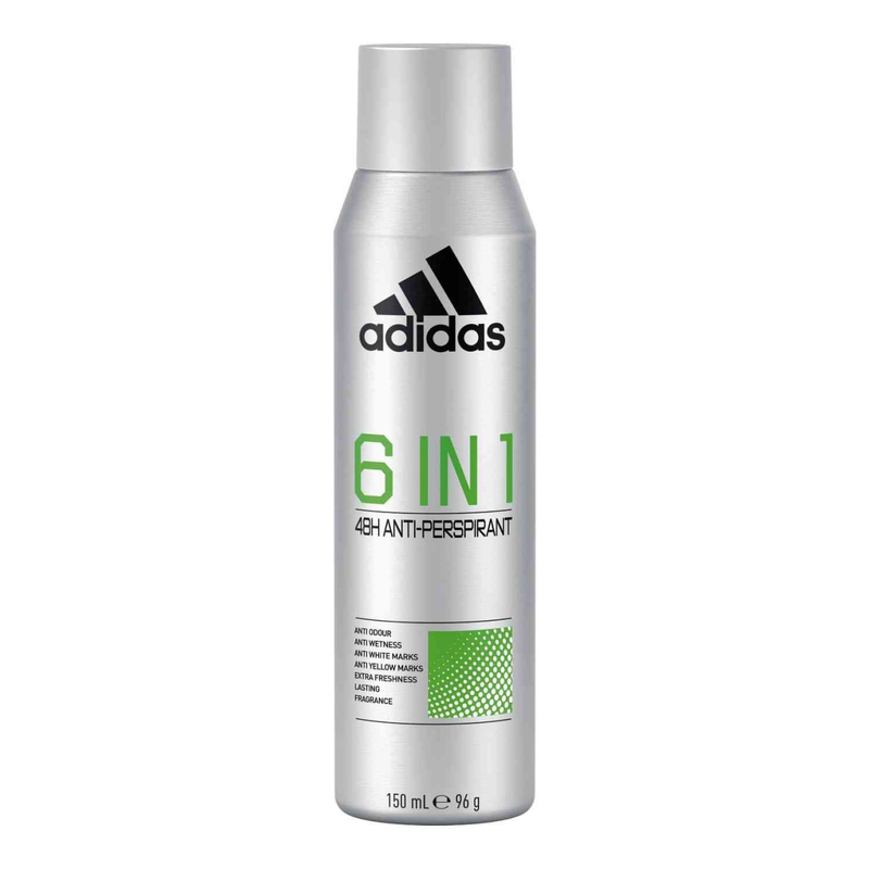 ADIDAS Deo spray 150 ml Cool & Dry 6 in 1 Antiperspirant spray pentru bărbați