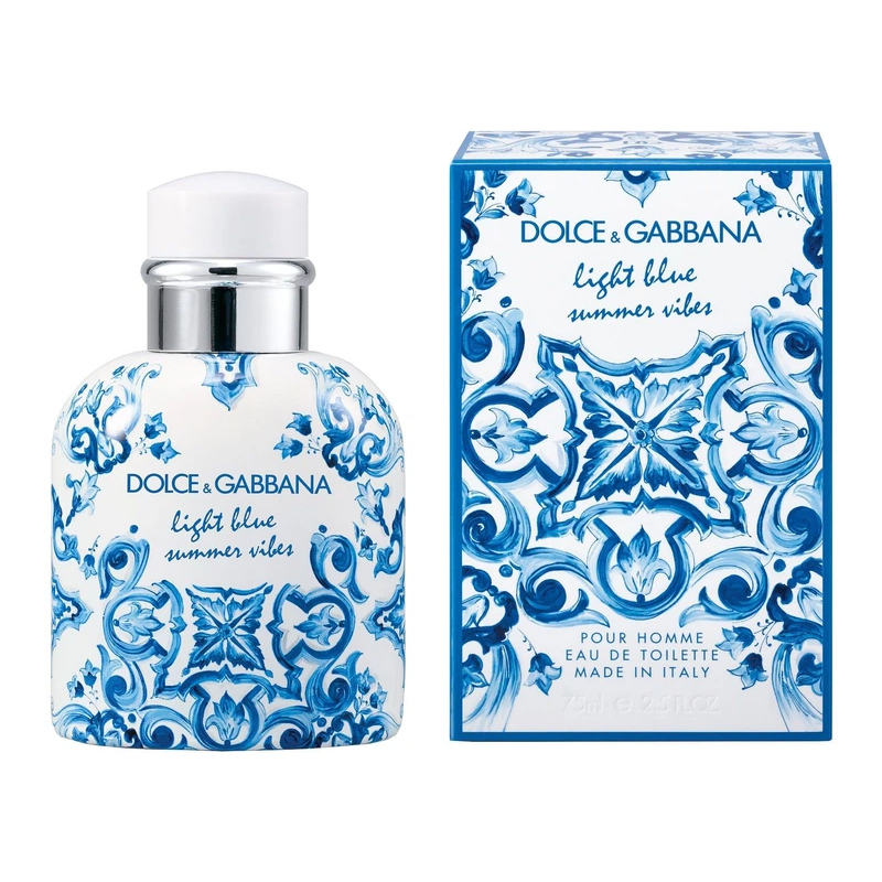 D&G Light Blue Pour Homme Summer Vibes Туалетная вода для мужчин