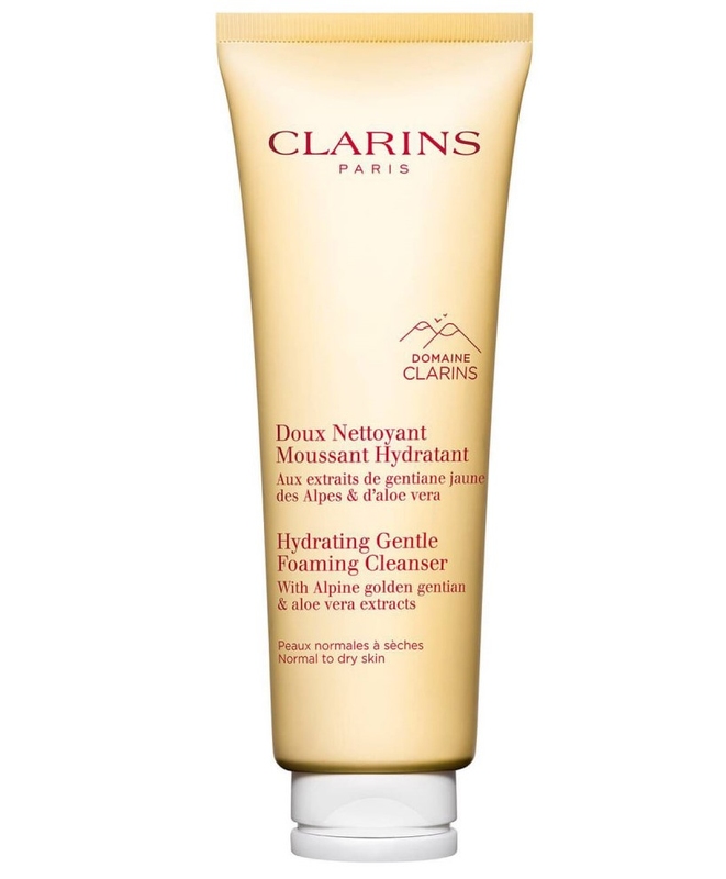 CLARINS Cleansing & Toning Hydrating Gentle Foaming Cremă spumantă hidratantă pentru pielea uscată