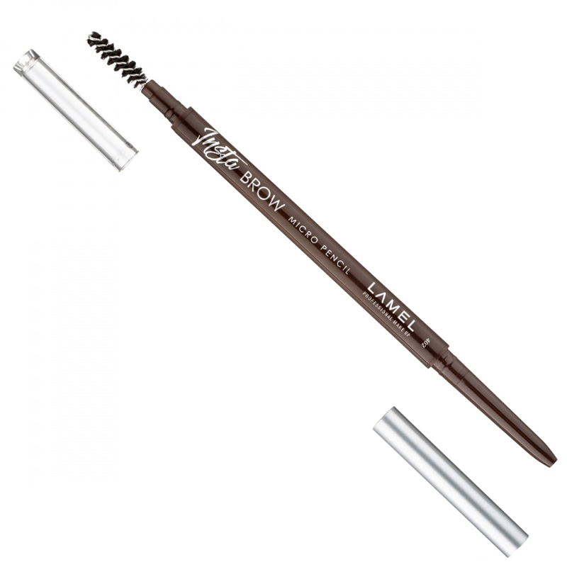 LAMEL Insta Micro Brow Pencil Creion pentru sprâncene cu perie