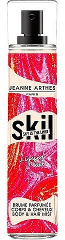 Jeanne Arthes Skil Liquid Love Brume Parfumee Spray parfumat pentru păr și corp
