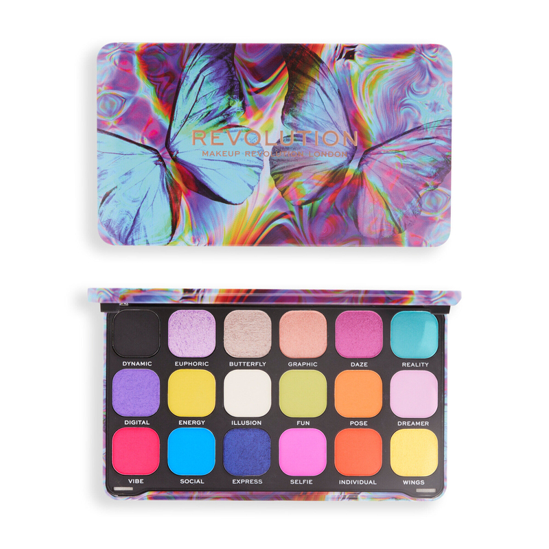 Makeup Revolution Forever Flawless Digi Butterfly Paleta de farduri de ochi
