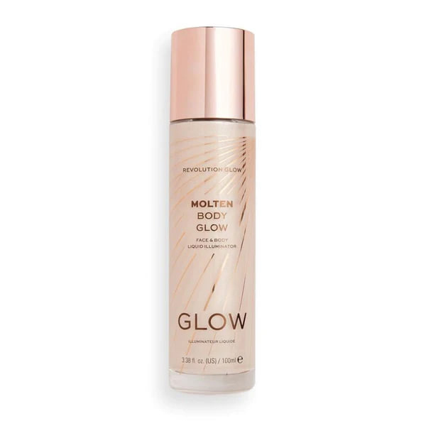 Makeup Revolution Glow Molten Body Liquid Illuminator Iluminator lichid pentru corp