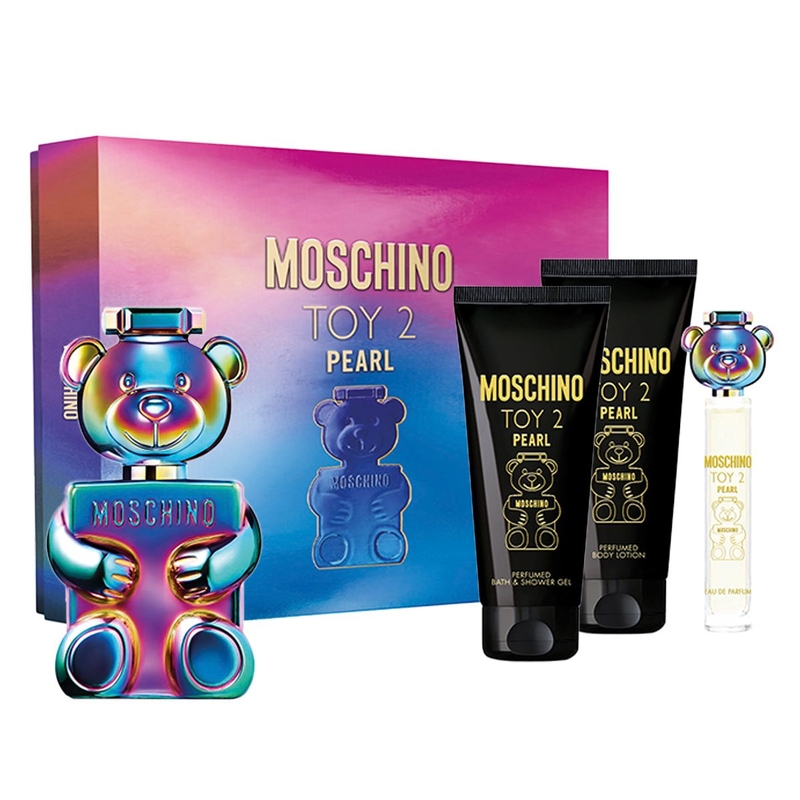 MOSCHINO Toy 2 Pearl Set (EDP 100 ml+Shower Gel 100 ml+Body Lotion 100 ml+EDP 10 ml)