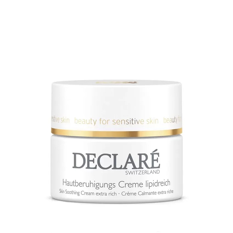 DECLARE Skin Soothing Cream Extra Rich Un tratament SOS cu actiunea rapida pentru pielea uscată și s