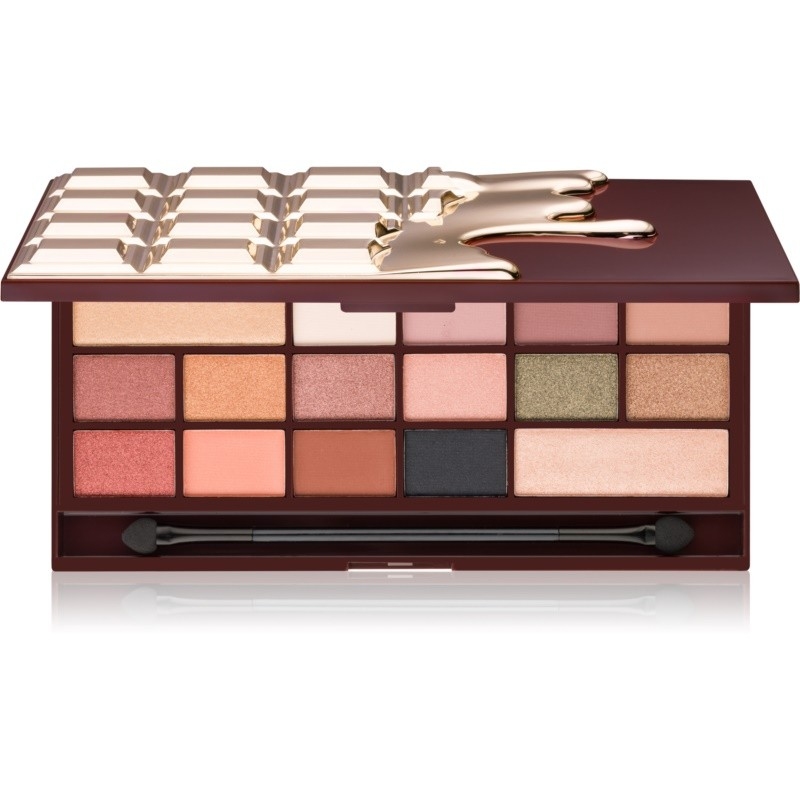 Makeup Revolution IHM Palette I Heart 24k gold Paleta de umbre