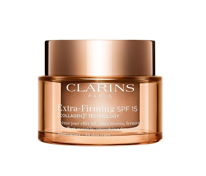 CLARINS Extra-Firming Crema de zi regeneratoare antirid pentru orice tip de piele SPF 15
