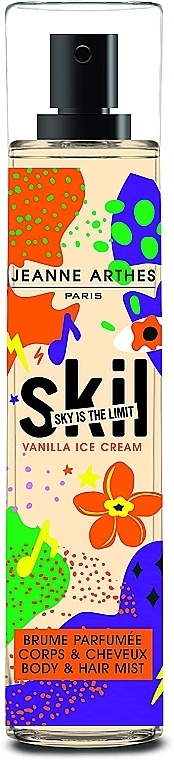 Jeanne Arthes Skil Vanilla Ice Cream Spray parfumat pentru păr și corp