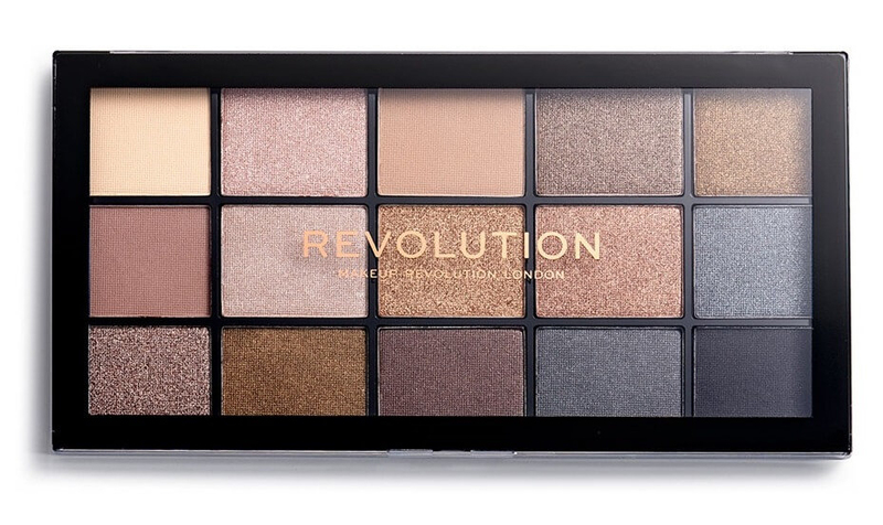 Makeup Revolution Re-Loaded Smoky Newtrals Paleta de farduri de ochi