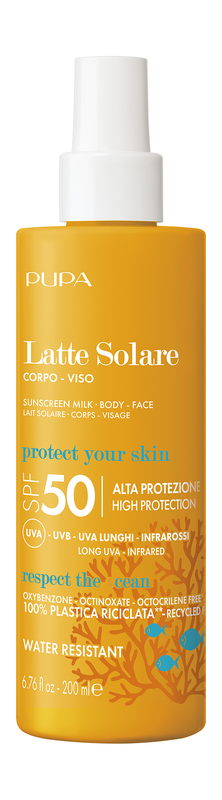 PUPA Sunscreen Milk Spray Lapte cu protecție solară SPF 50
