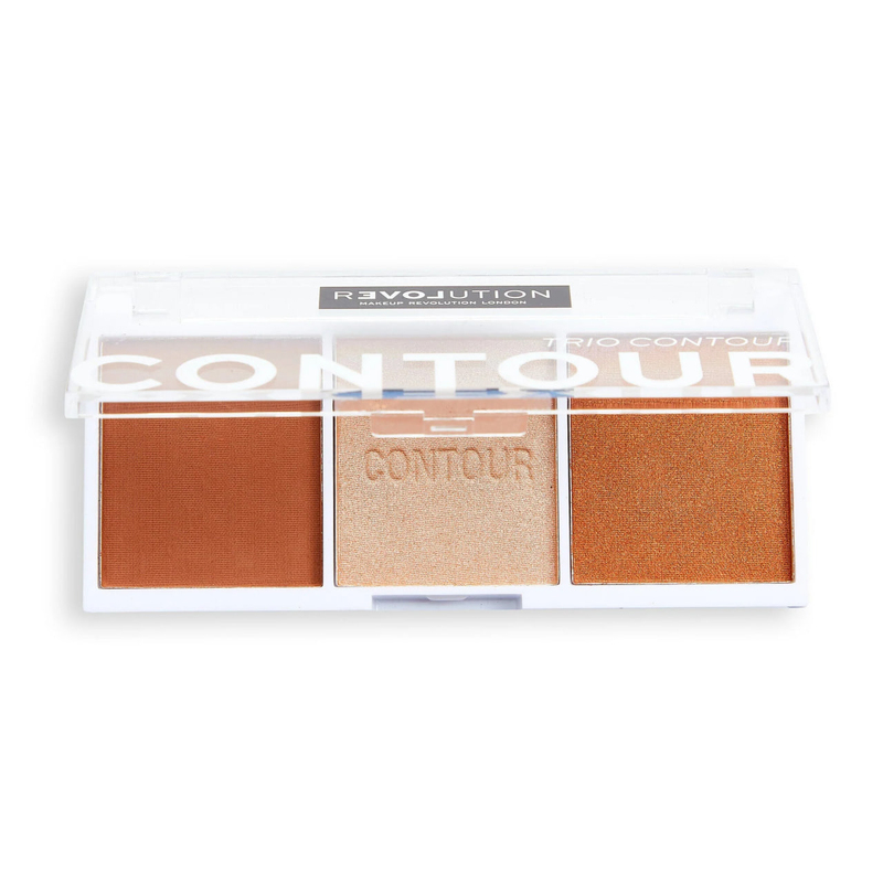 Makeup Revolution Colour Play Contour Trio Palette Baked Sugar Paletă pentru contouring