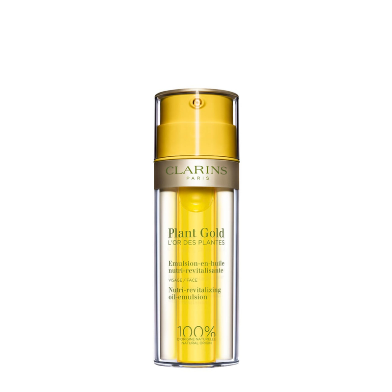 CLARINS Plant Gold - L'Or des Plantes Emulsie de față nutritivă cu ulei de orhidee albastră