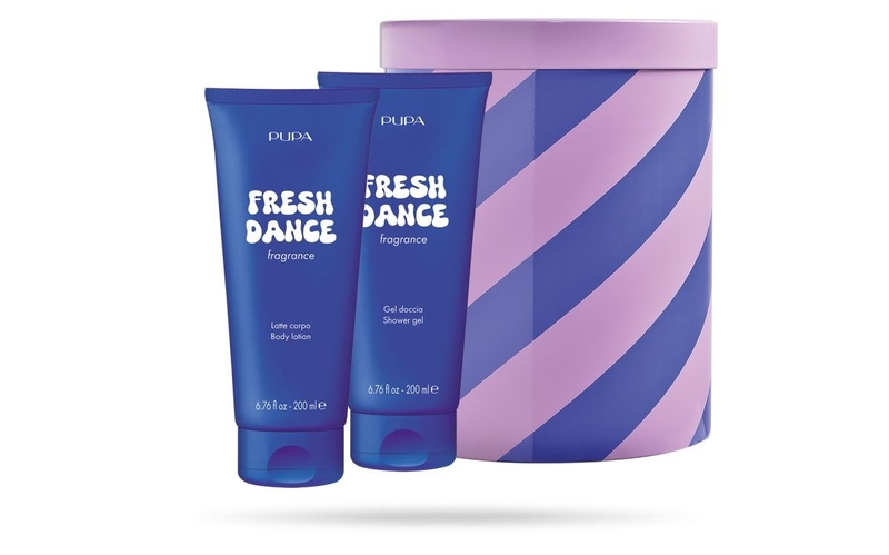 PUPA Happy Box Kit 1 Fresh Dance Набор Гель для душа 200 мл + Лосьон для тела 200 мл