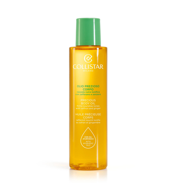 COLLISTAR PRECIOUS BODY OIL firms nourishes tones with saffron and ginger Ulei pentru corp