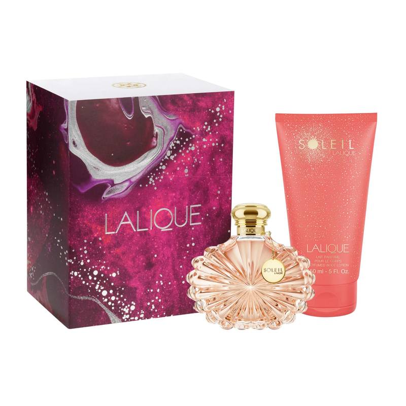 LALIQUE Set Soleil (EDP 100 ml + Body Lotion 150 ml)
