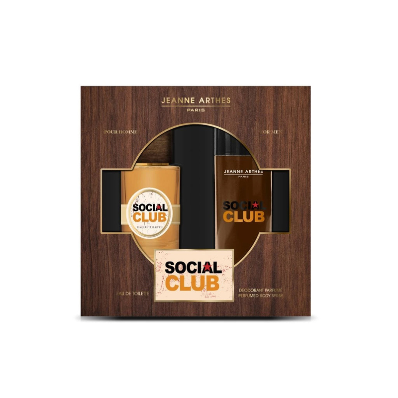 JEANNE ARTHES Social Club Set cadou pentru bărbați