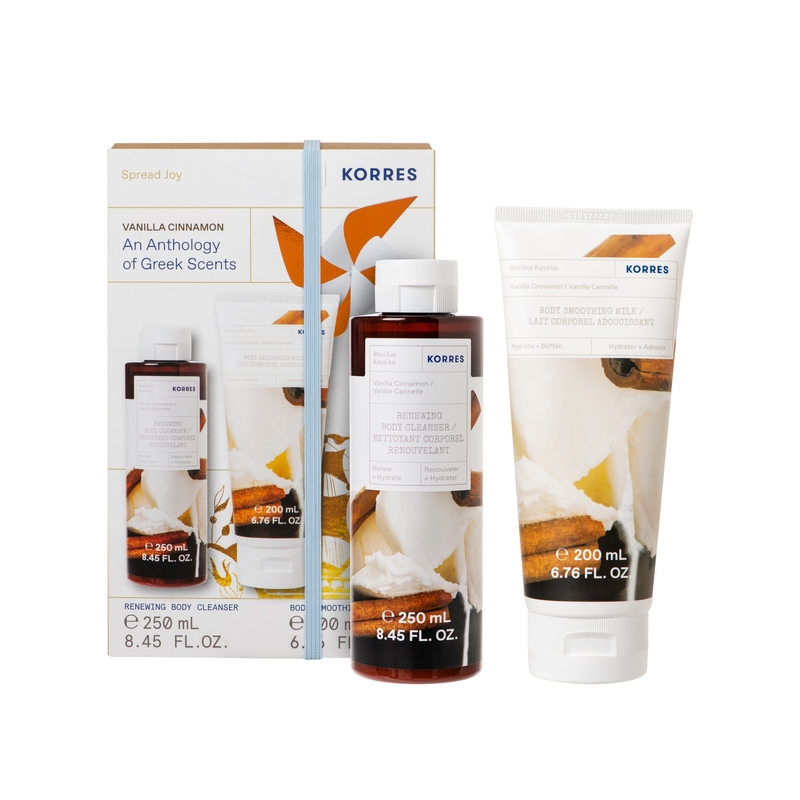 KORRES Set Vanilla Cinnamon Набор Гель для душа и Крем для тела