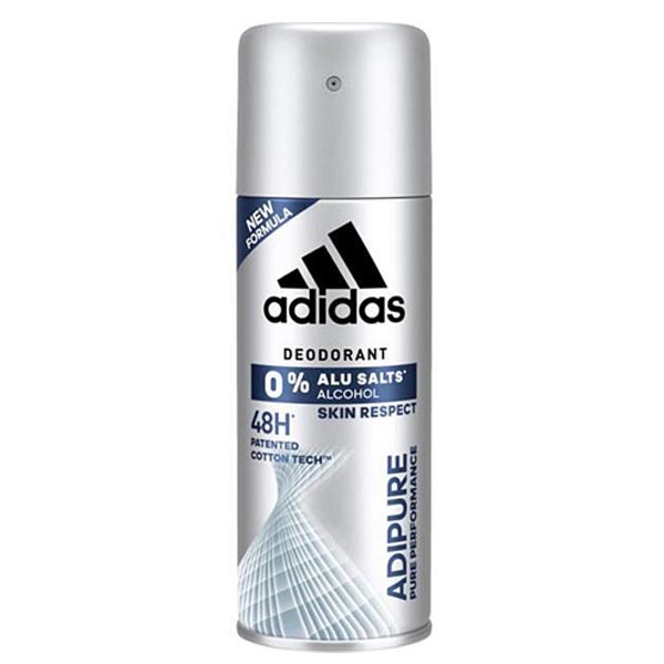Deodorant-antiperspirant spray Adidas Adipure.