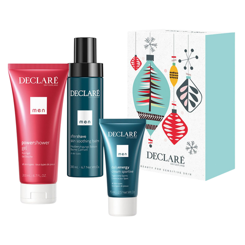 DECLARE Men Set (After Shave Balm 200 ml+ Energy Cream 75 ml+ Shower Gel 200 ml)