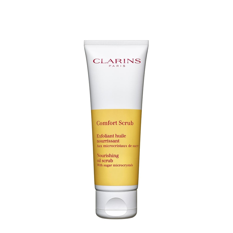 CLARINS Comfort Scrub Ulei de față exfoliant nutritiv