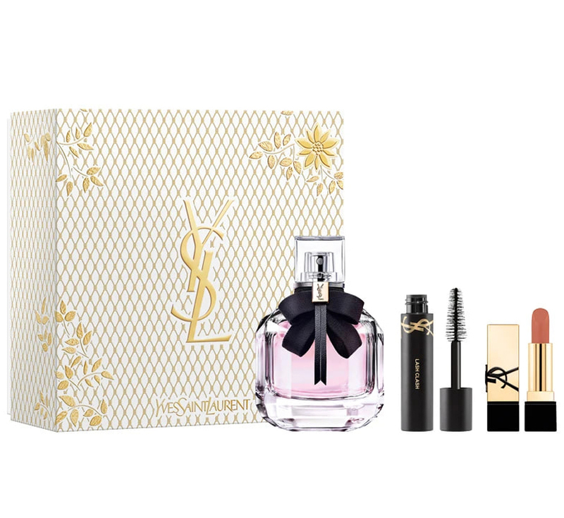 YSL Mon Paris Set (EDP 50 ml + Mini Mascara + Mini Rouge Pur Couture)