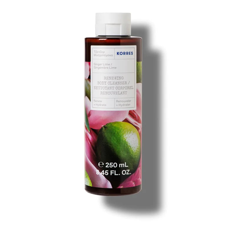 KORRES Ginger Lime Body Cleanser Gel de duș regenerant "Ginger&Lime"