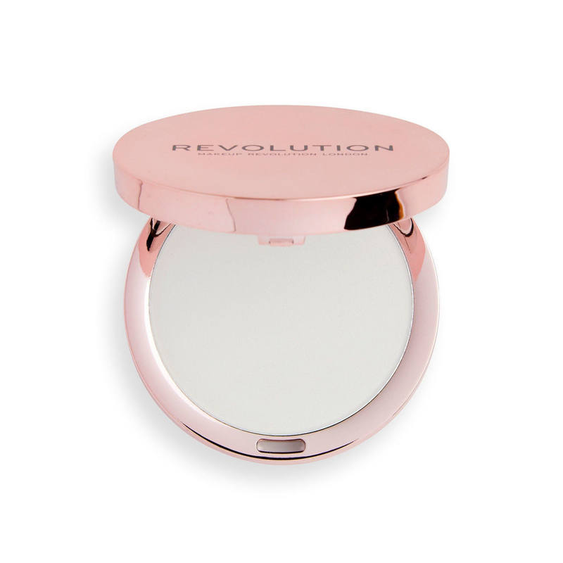 MAKEUP REVOLUTION Conceal & Define Infinite Universal Pressed Powder Translucent Транспарентная пудр