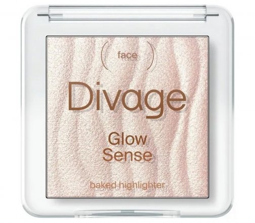 Divage Glow Sense Baked Highlighter Iluminator copt