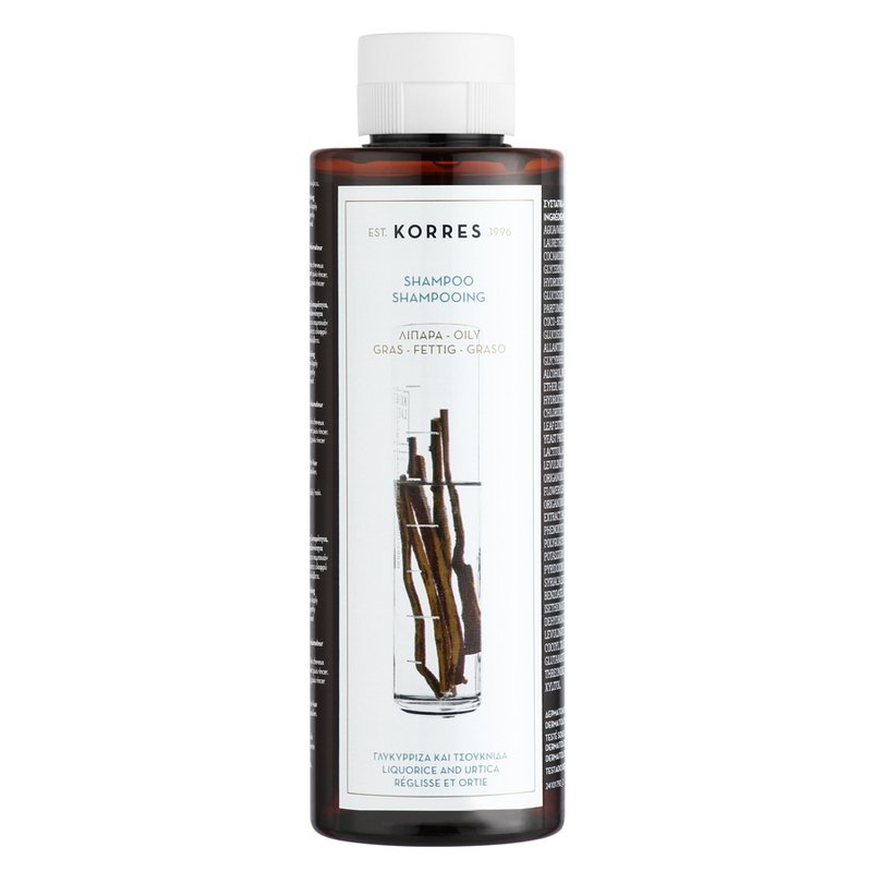 KORRES Shampoo Liquorice & Nettle Șampon pentru scalp gras