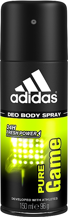 Deodorant-antiperspirant spray Adidas Pure Game.
