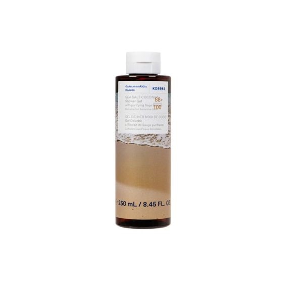 Korres Sea Salt Coconut gel de duș 250 ml