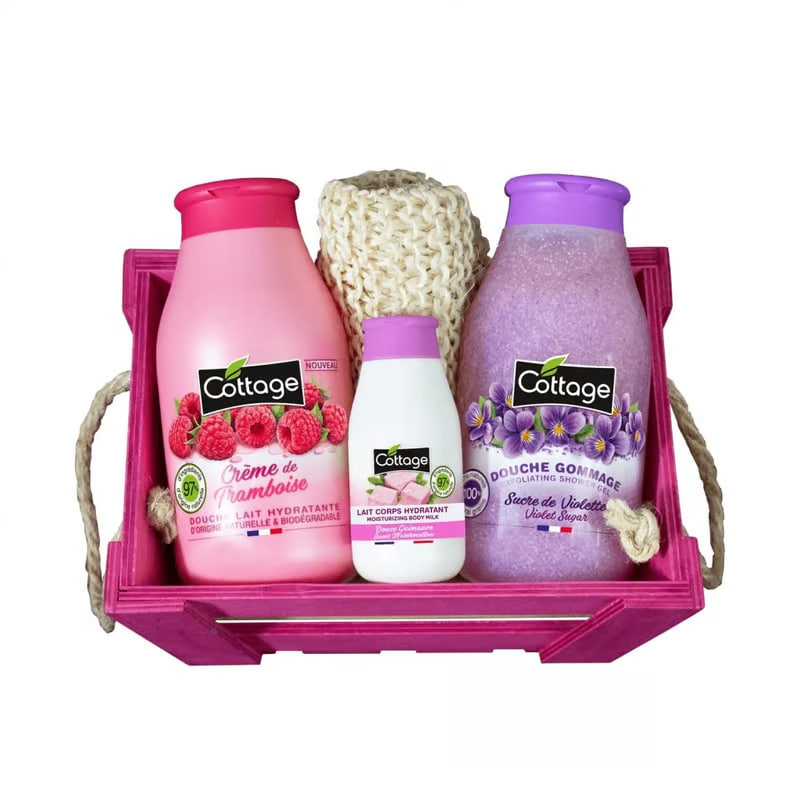COTTAGE Set Zmeură si Violetă Set cadou