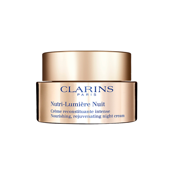 CLARINS Nutri-Lumière O cremă nutritivă de noapte anti-îmbătrânire care luminează pielea matură