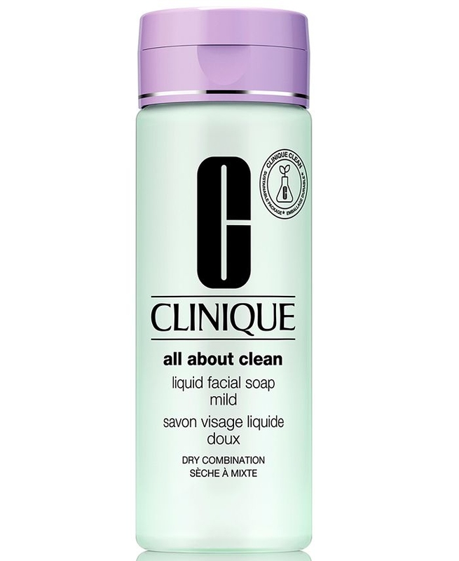 CLINIQUE LIQUID FACIAL SOAP MILD FOR DRY/COMBINATION SKIN Demachiant