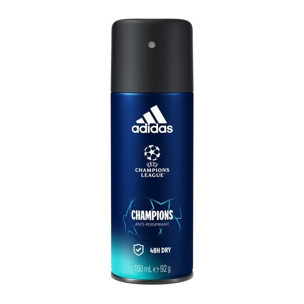Deodorant-antiperspirant spray Adidas Champions League.
