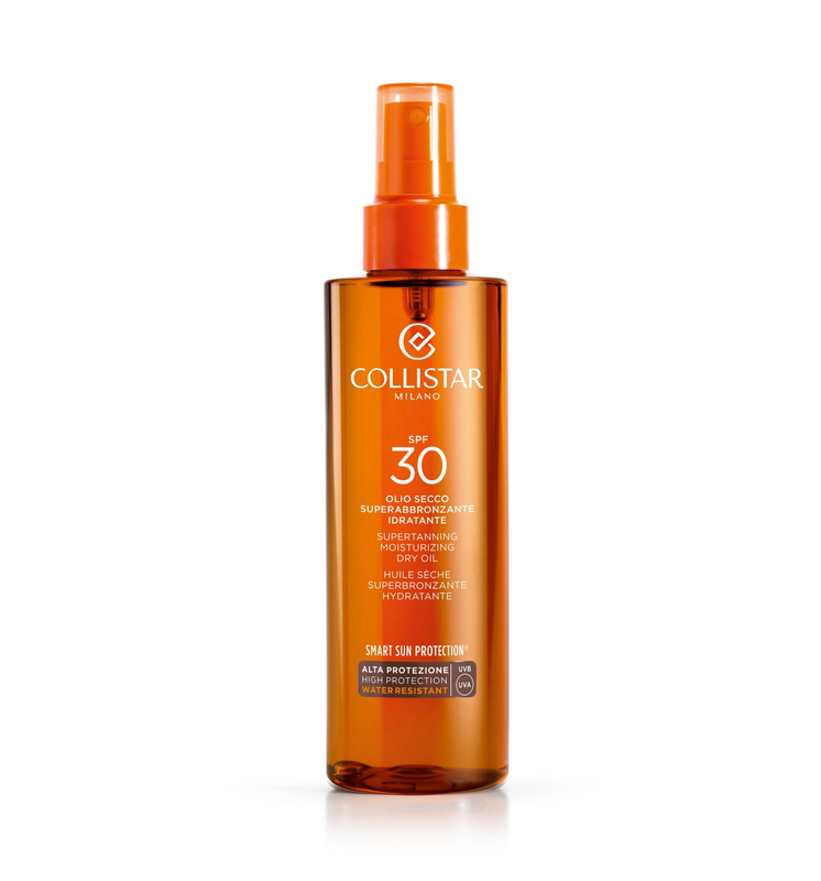 Collistar Sun Care Supertanning Moisturizing Dry Oil SPF30 Ulei uscat pentru bronzare
