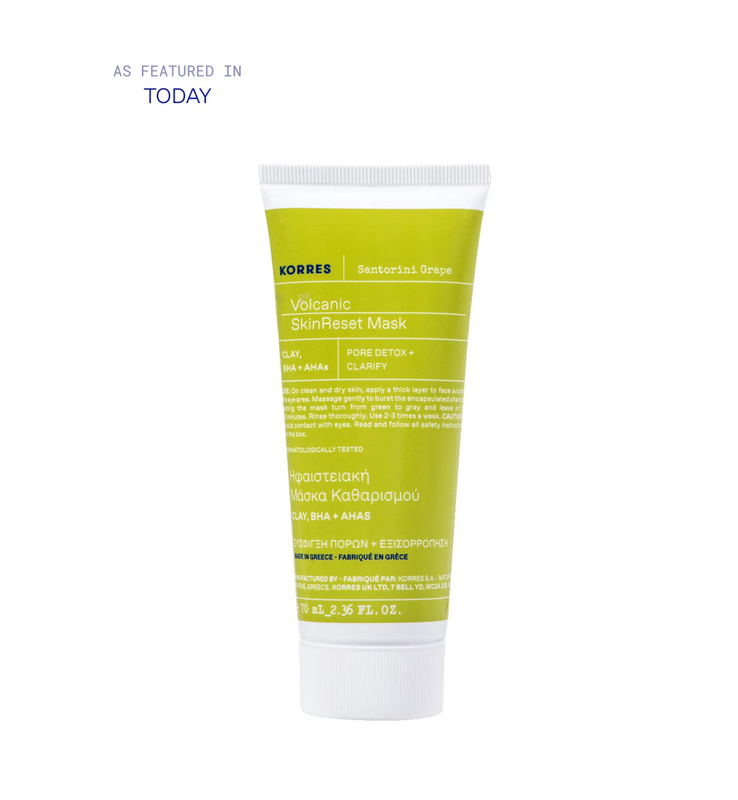 Korres Santorini Grape Volcanic SkinReset Mask Mască pentru față