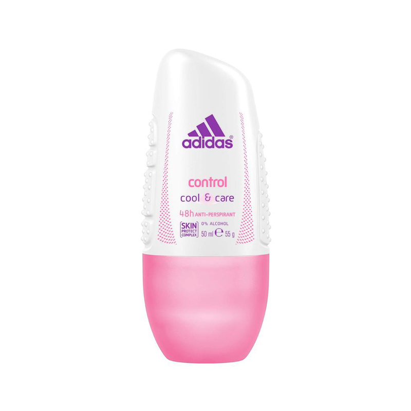 Deodorant roll-on antiperspirant Adidas Control Cool & Care.