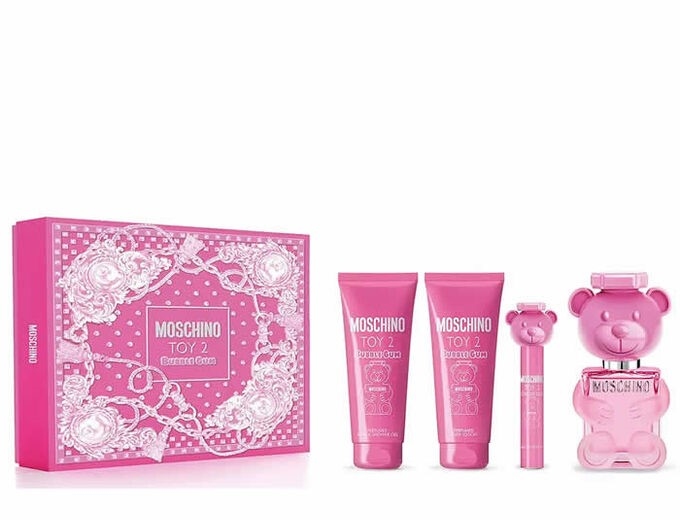 MOSCHINO Toy 2 Bubble Gum Gift Set (EDT 100 ml+Shower Gel 100 ml+Body Lotion 100 ml + EDT 10 ml)